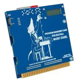 Buchla Electronic Musical Instruments Program Manager Card f. Easel Command