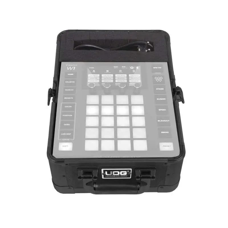 UDG Ultimate Pick Foam Flight Case Wolfmix W1 Black (U93019BL)