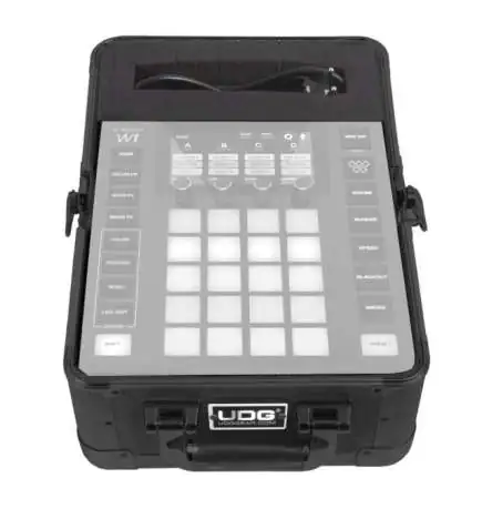 UDG Ultimate Pick Foam Flight Case Wolfmix W1 Black (U93019BL)
