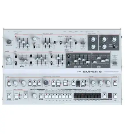 UDO Audio Super 6 Desktop white Synth