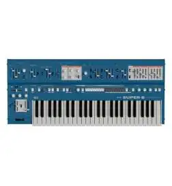UDO Audio Super 6 ST49 Blue Synth