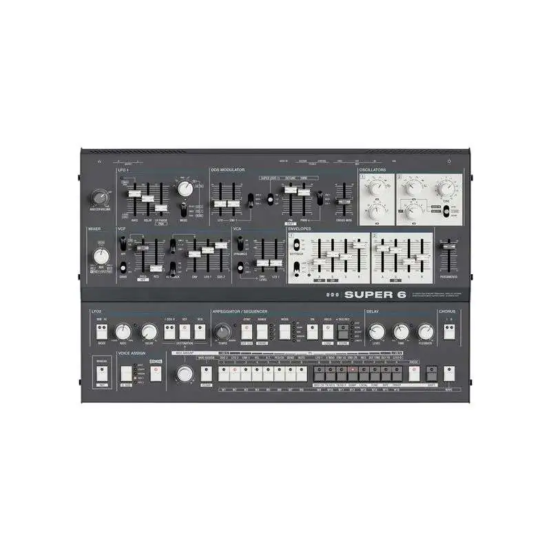 UDO Audio Super 6 Desktop Black LTD Synthesizer