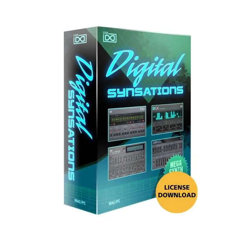 UVI Digital Synsations License Code VST Lizenzcode