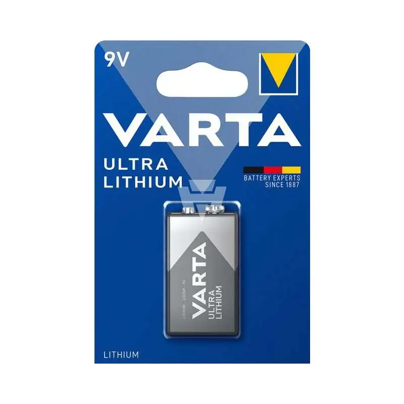 VARTA 9V Professional Lithium Block 1200 mAh