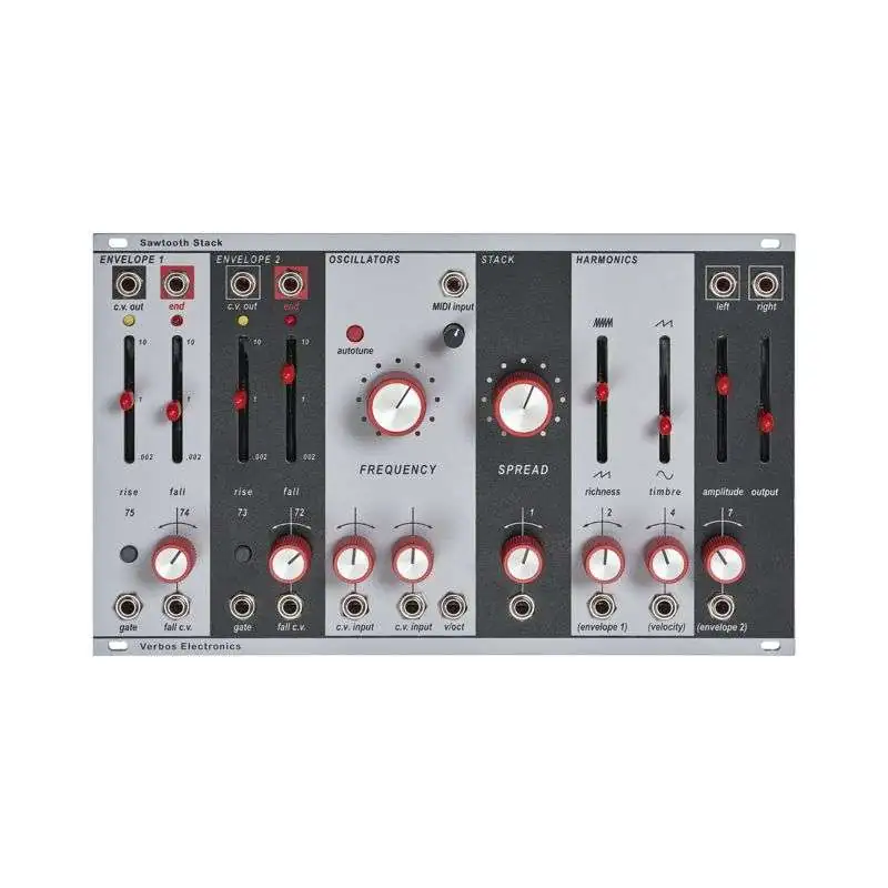 Verbos Electronics Sawtooth Stack Synth Modulo