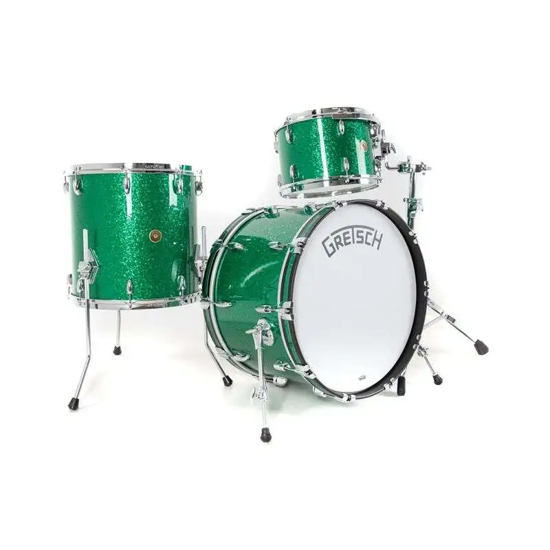 Gretsch Broadkaster Shell Set Green Glass Nitron