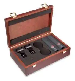 Neumann KM 183 Stereo Set, Black