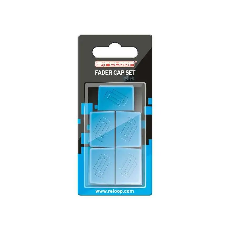 Reloop Set capuchons fader bleu