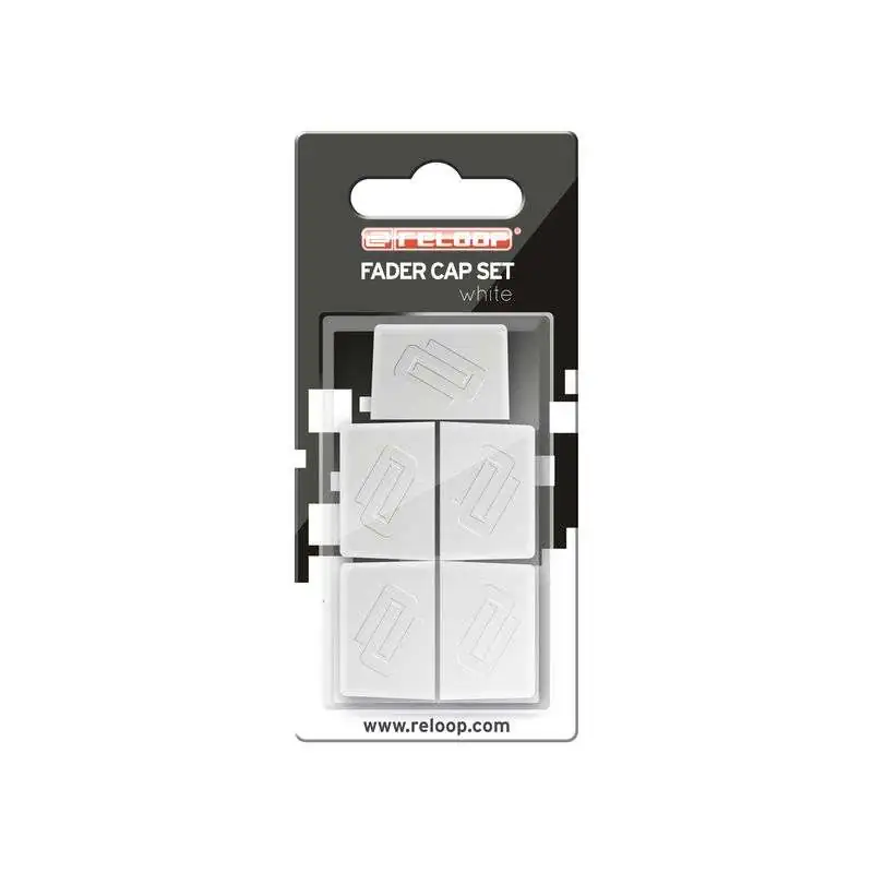 Reloop Set capuchons fader blanc