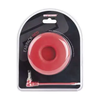 Reloop Ear Pack Spiralkabel rot