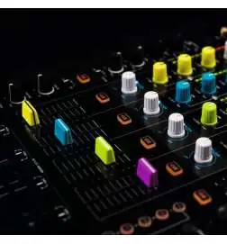 Reloop Set capuchonsfader violet