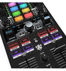 Reloop Mixtour Pro - Portable 4-Deck Contrôleur DJ