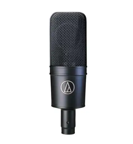Audio-Technica AT4033a SM Studiomicro cardioide, Shockmount