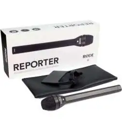 Rode Reporter dyn. Microphone de reportage, omnidirectionnel