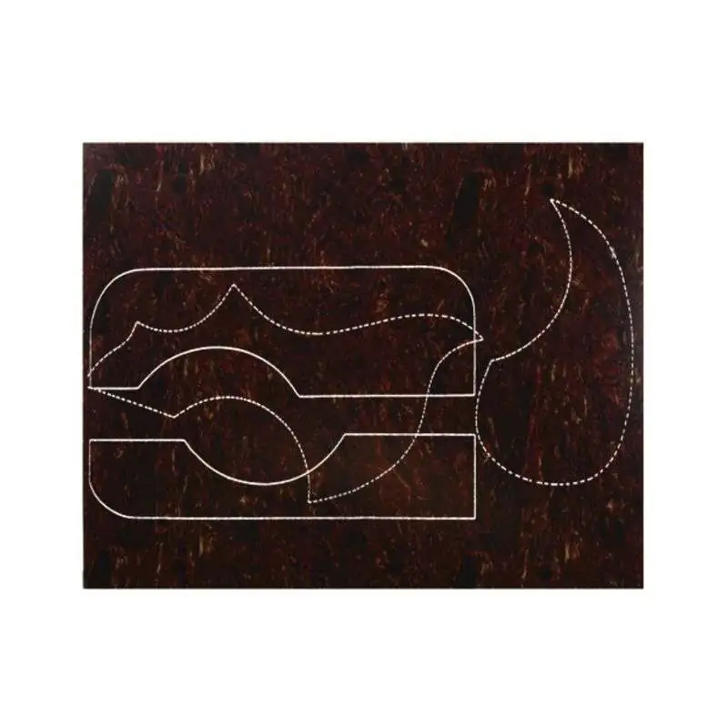Gewa Pickguard Blank Tortoise self-adhesive 20x25cm
