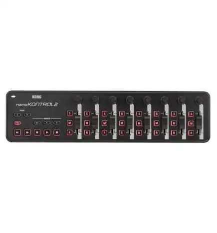 Korg nanoKONTROL 2 black DAW controller
