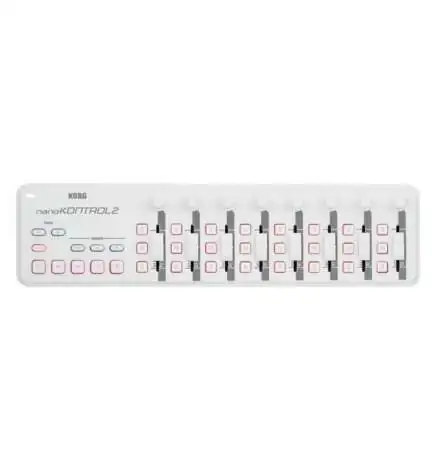 Korg nanoKONTROL 2 Blanco Controlador MIDI Studio