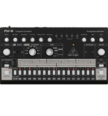 Behringer RD-6 BK Rhythm Designer Caja de ritmos