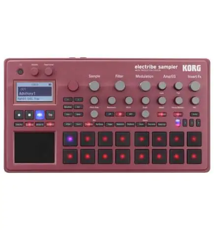 Korg Electribe Sampler Red Caja de ritmos
