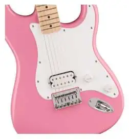 Squier Sonic Stratocaster HT H MN Flash Pink