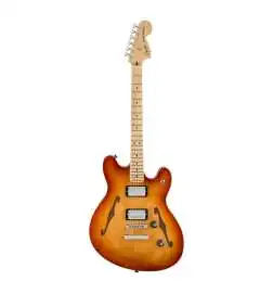 Squier Affinity Starcaster Deluxe SSB Sienna Sunburst