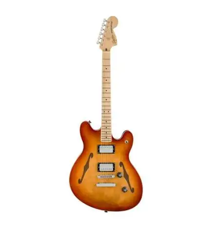 Squier Affinity Starcaster Deluxe SSB Sienna Sunburst