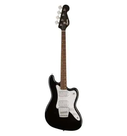 Squier Paranormal Rascal HH Metallic Black E-Bass