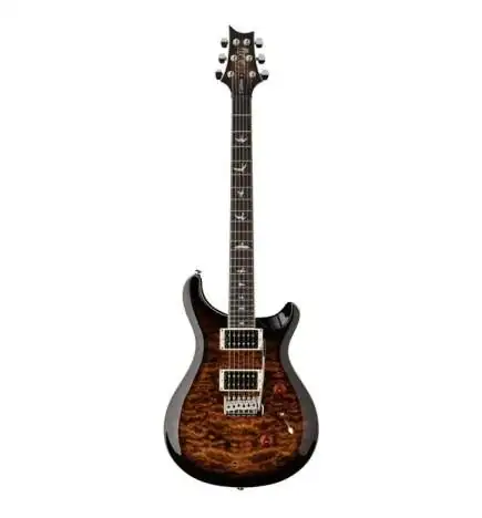 PRS SE Custom 24 Quilt Black Gold Burst