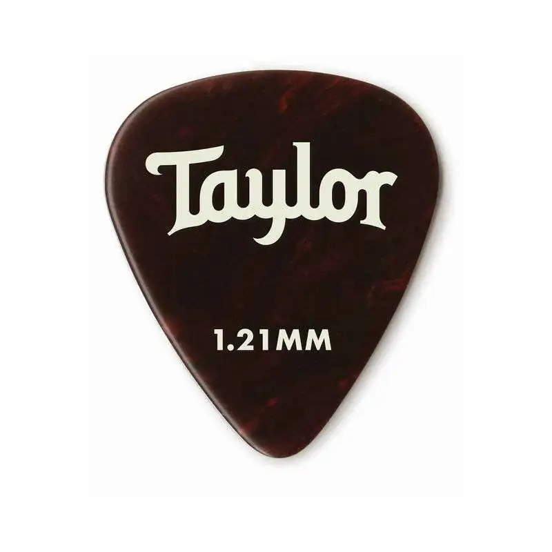 Taylor Celluloid 351 Picks 1.21 Tortoise Shell, 12-Pack