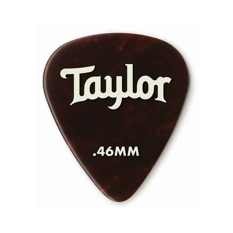 Taylor Celluloid 351 Picks 0.46 Tortoise Shell, 12-Pack
