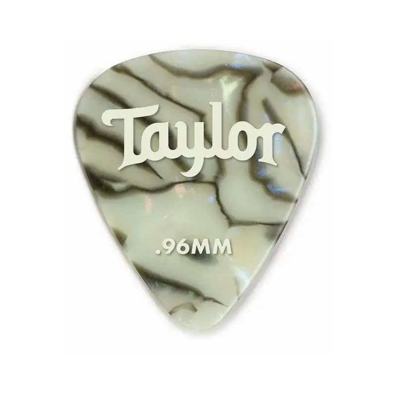 Taylor Celluloid 351 Picks 0.96 Abalone, 12-Pack