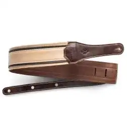 Taylor Reflection Strap 2.5 Light Spruce Ebony Leather