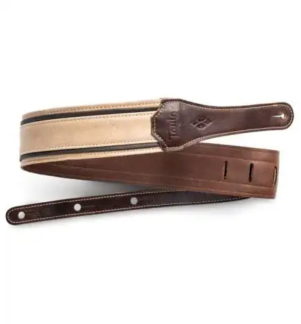 Taylor Reflection Strap 2.5 Light Spruce Ebony Leather