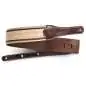 Taylor Reflection Strap 2.5" Light Spruce/Ebony Leather