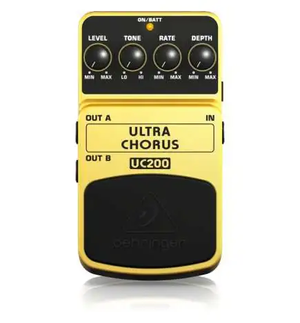Behringer UC200 pédale d effet Chorus
