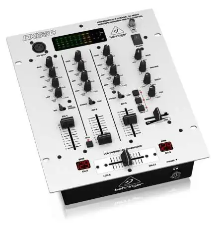 Behringer DX-626 Pro 3-Channel DJ Mixer