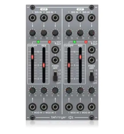 Behringer 121 Dual VCF Synth Filter Modules
