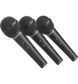 Behringer XM 1800S ULTRAVOICE Pack 3 micros dynamique