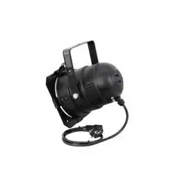 Eurolite PAR-38 Spot Black E-27, incl. Filter Frame