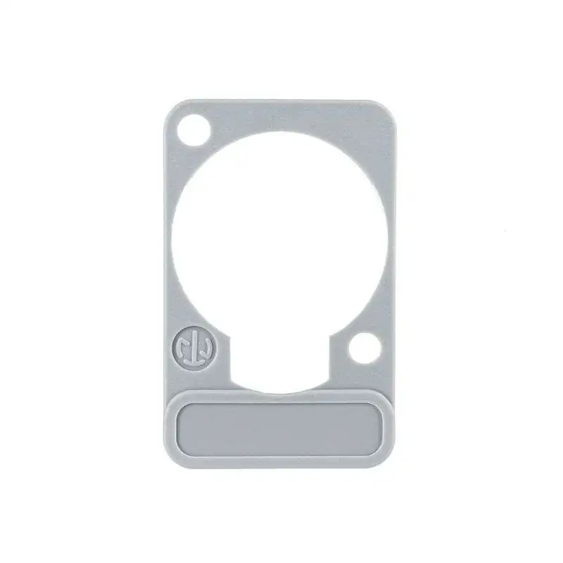 Neutrik DSS-8 Beschriftungsplatte grau