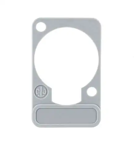 Neutrik DSS-8 Placa de identificación para conector