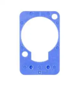 Neutrik DSS-6 Placa de identificación para conector