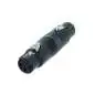 Neutrik NA3FF-B Adapter