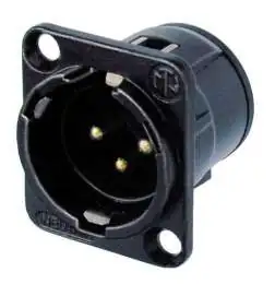 Neutrik NC3MD-V-B Chassis Plug