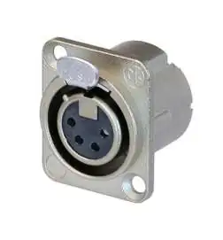 Neutrik NC4FD-LX Chassis Socket