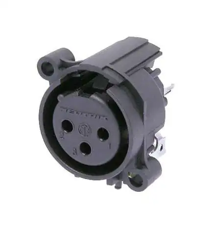 Neutrik NC3FAV1-0 Enchufe de chasis