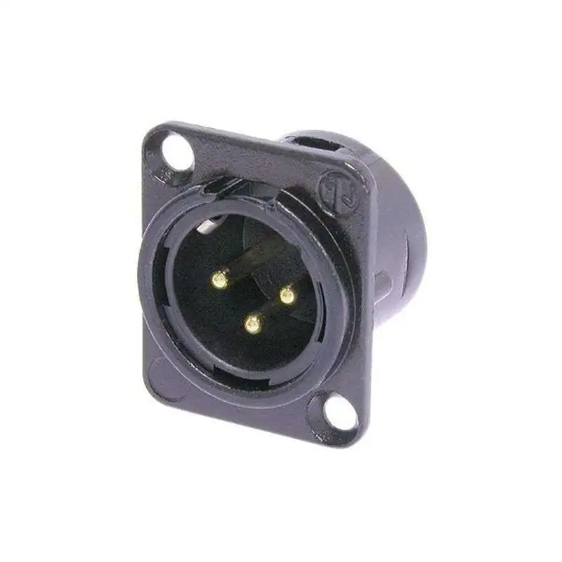 Neutrik NC3MD-L-B-1 Chassis Plug
