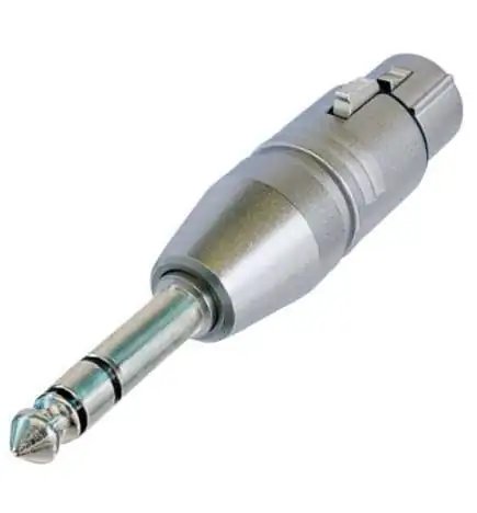 Neutrik NA3FP Adaptador XLR-jack