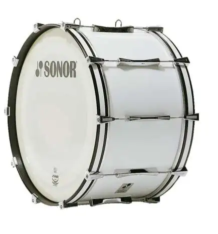 Sonor Marching basDrum MP 2614 CW, 26 x14 , wit