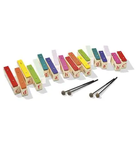 Sonor KlangstabSet KS 40 L BW Boomwhackers kleuren